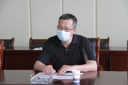 “千名干部进千企”-襄阳市委巡察办主任刘明莅临众博买球_众博买球重工